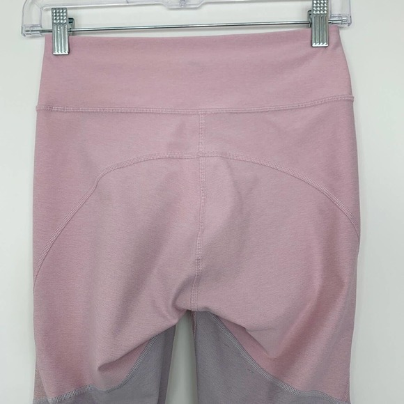 Outdoor Voices Womens Size Small 7/8 Length Tri-Tone Leggings Pastel Pink Purple - Picture 7 of 8